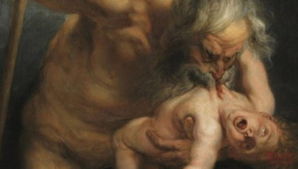 Saturno devorando seu filho - Peter Paul Rubens